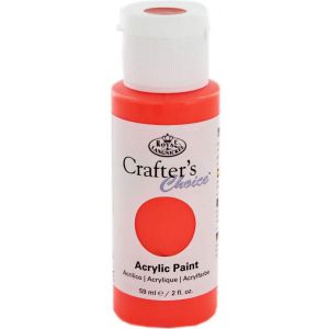 Farba akrylowa R&L Crafter's Choice 59ml, Pomarańczowa/Fluorescent Orange Red